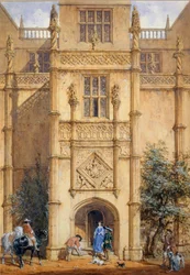 Portico a Montacute, 1842